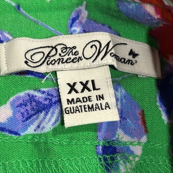 The Pioneer Woman Millennium Floral Capri Pant Size XXL - EUC - Picture 4 of 5